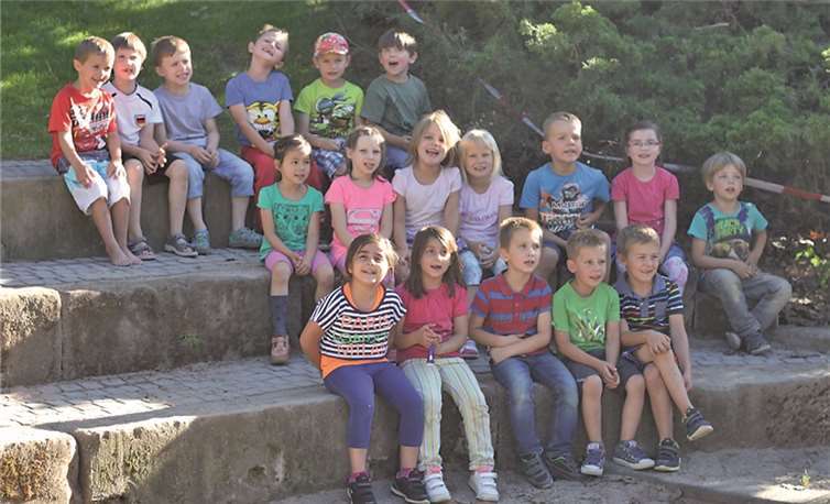 Die 18 Vorschulkinder waren gespannt auf die Übernachtung in der Kita. Eine der letzten schönen Aktionen in der Kindergartenzeit. privat