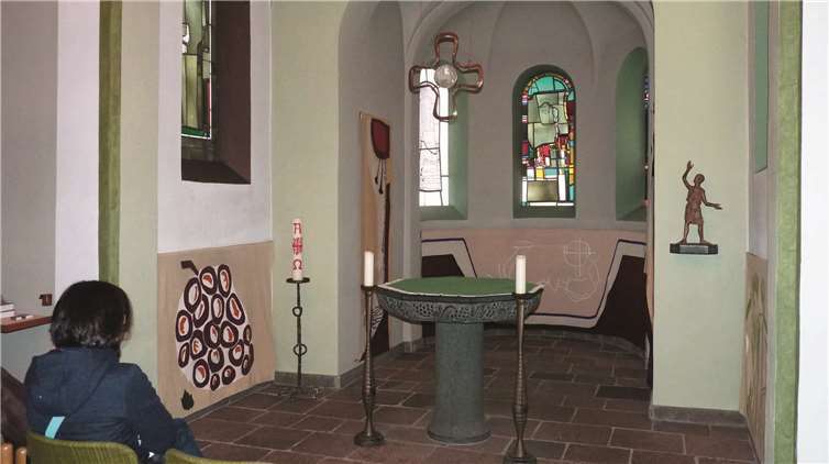 Die 1864 erbaute Johanneskapelle lädt förmlich zum Meditieren ein.