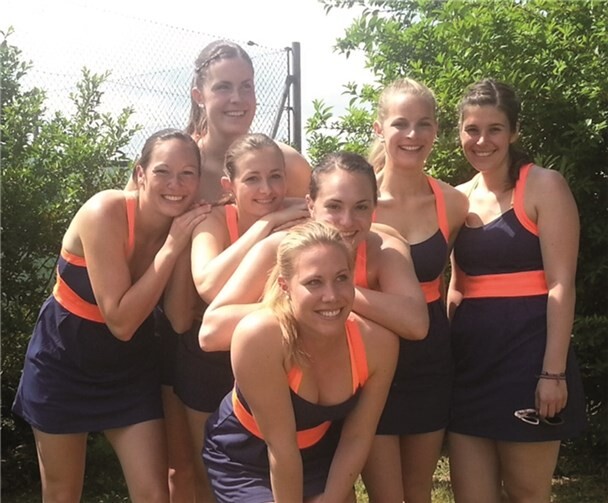 Die 2. Damenmannschaft des TCMK siegte hoch verdient.  privat