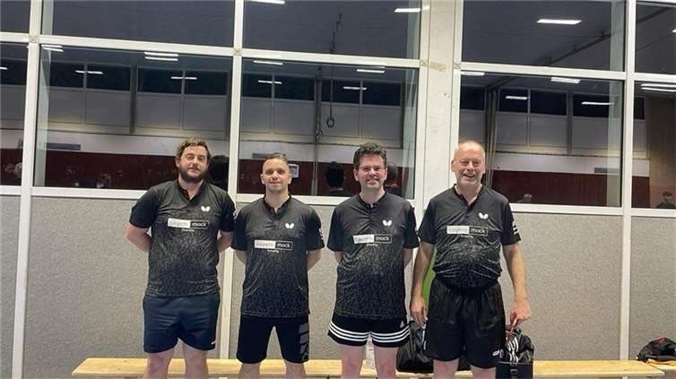 Die 2. Mannschaft.  Quelle: TTV Oberwinter