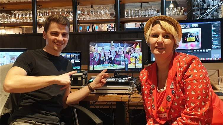 Die 2. Onlinesitzung stand erneut unter dem Motto „Prost & Ahoi“. Foto: privat