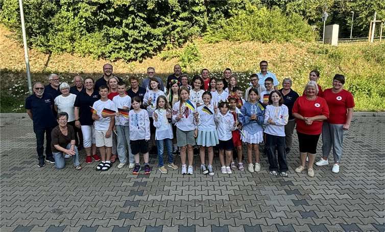 Die 20 ukrainischen Kinder stammen aus schwierigen Familienverhältnissen, kinderreichen Familien, sind Waisen oder auch Halbwaisen. Bei ihrer Ferienfreizeit konnten sie auf andere Gedanken kommen und das tat ihnen sichtlich gut. Foto: Astrid Zens / DRK-Kreisverband Ahrweiler e.V.