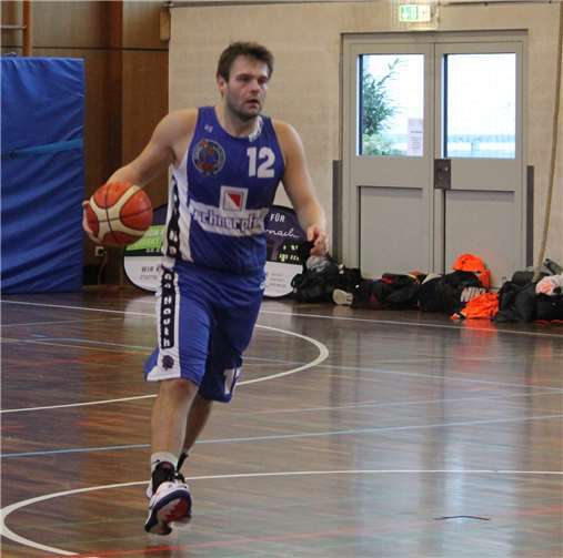 Die 23 Punkte,die Steffen Nitzscheim Hinspiel erzielte,reichten nicht, umPunkte gegen dieBäckerjungen zu erringen.Dies soll sich amWochenende zumJahresauftakt ändern.Foto: TH