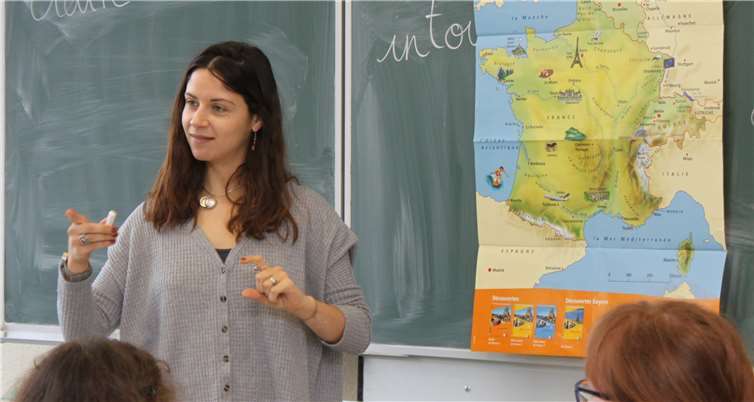 Die 26-jährige Französin Claire Noël hat einen Master in Bildungs- und Kulturvermittlung.