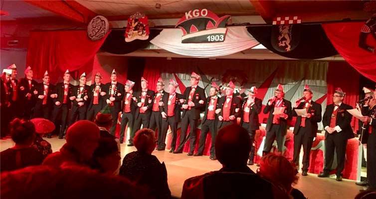 Die 3. Sitzung der Karnevalsgesellschaft Obermendig.