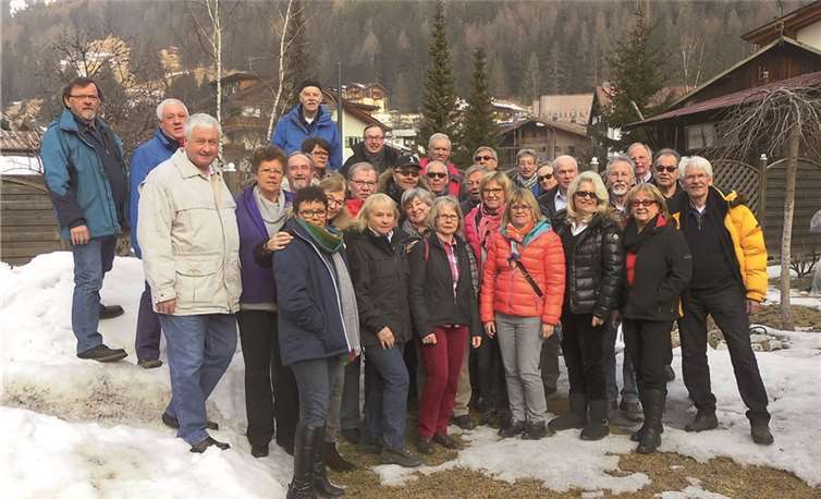 Die 33-köpfige Reisegruppe erlebte eine schöne Woche. privat