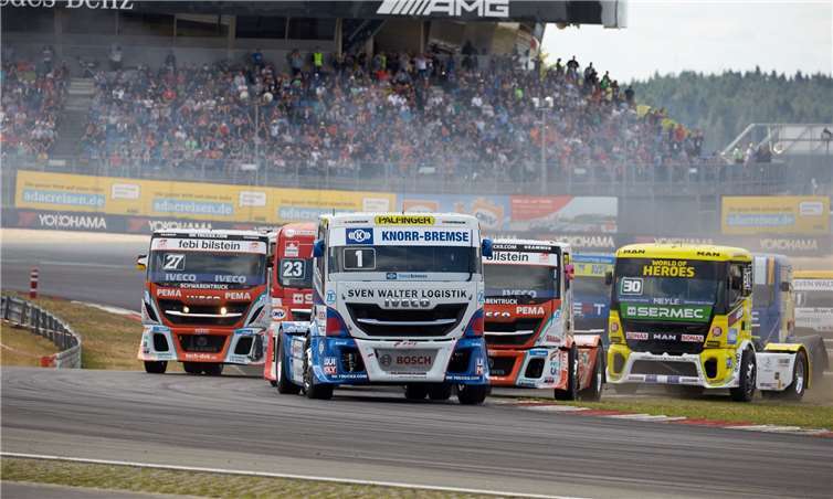 Die 35. Auflage des Internationalen ADAC Truck-Grand-Prix 2021 findet vom 16. bis 18. Juli auf dem Nürburgring statt. Foto: ADAC Travel & Event Mittelrhein GmbH