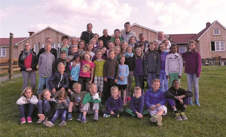 Die 39 Kinder erlebten eine unvergessliche Ferienfreizeit auf der Hallig Hooge. privat