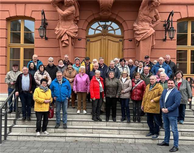 Die 39 Mitglieder des VdK kamen zu einem spannenden Austausch über Themen wie soziale Gerechtigkeit und Inklusion nach Mainz.Foto: Andrea Loch