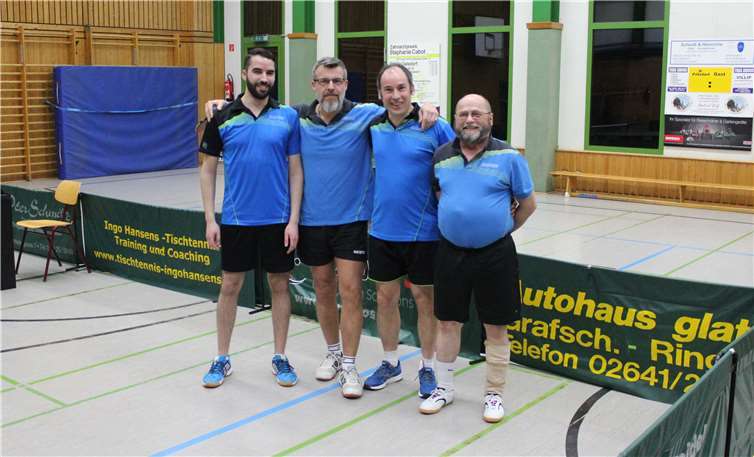 Die 4. Herren vor ihrem letzten Meisterschaftsspiel