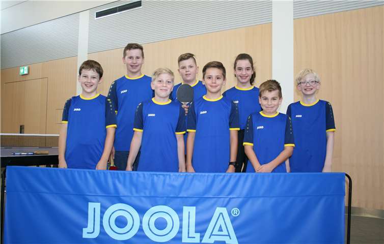 Die 4. Jugendmannschaft Tischtennis des DJK Müllenbach. Foto: privat