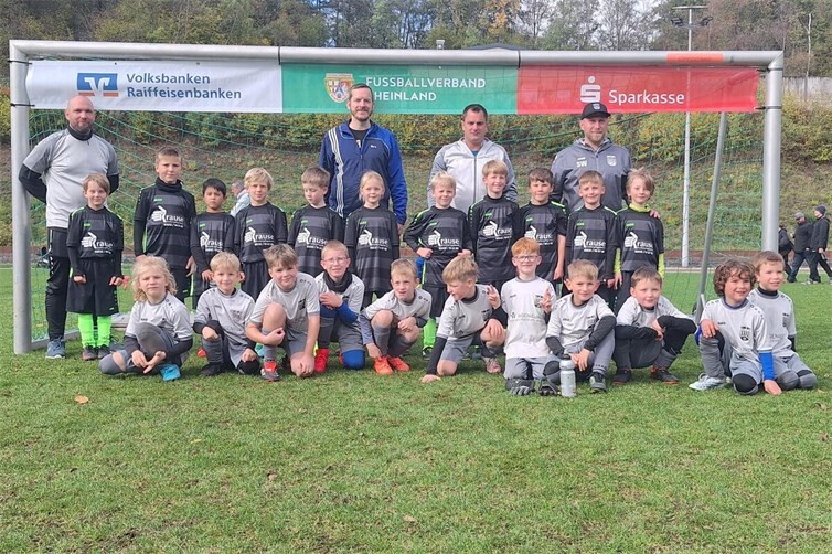 Die 4 Teams der JSG Nickenich F-Jugend II