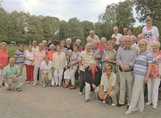 Die 40-köpfige Reisegruppe erlebte eine ereignisreiche Woche.privat