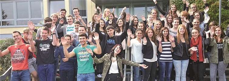 Die 41 Schüler freuen sich auf eine neue Herausforderung. Privat