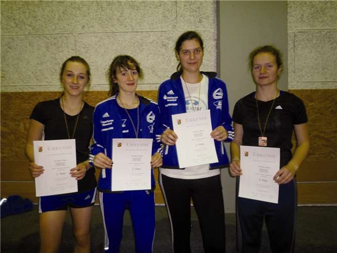 Die 4x200m Staffel.