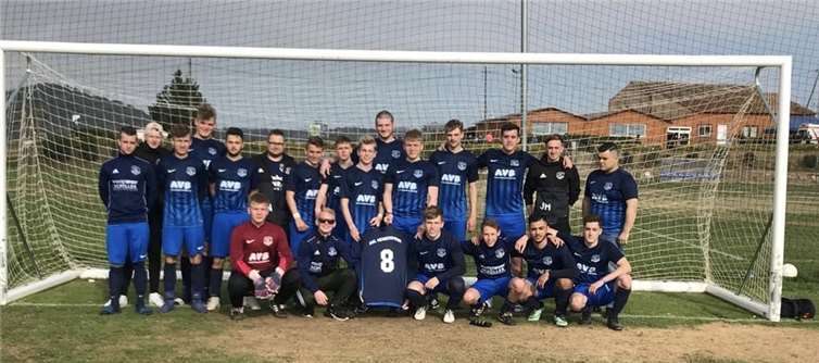 Die A-Jugend der SG Landskrone.Foto: privat