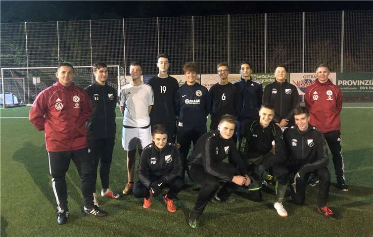 Die A-Jugendlichen haben mit viel Freude und Einsatz die Übungseinheiten mitgemacht und waren nach dem Demotraining sichtlich begeistert.Foto: privat