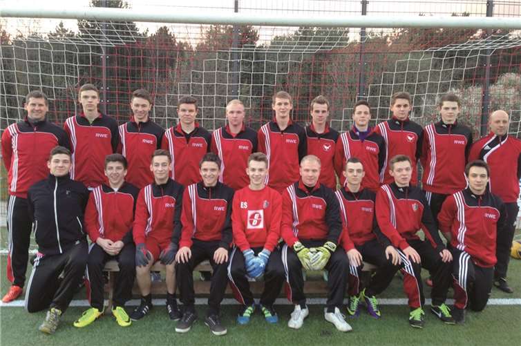 Die A-Junioren-Mannschaft des SV Rot-Weiß Merl. privat