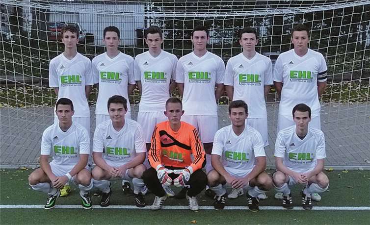 Die A-Junioren der JSG Pellenz vor ihrem Spiel gegen den Ahrweilerer BC. Privat