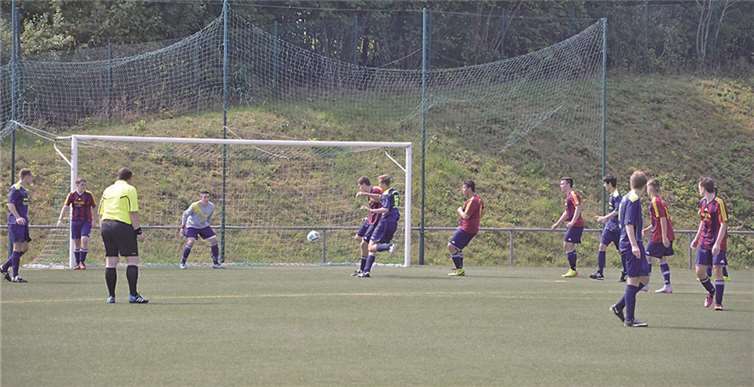 Die A1-Jugend schießt acht Tore in Kaifenheim. privat