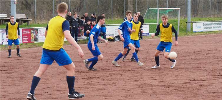 Die A2-Junioren der JSG Bad Bodendorf/Westumg/Löhndorf gegen SG Heimersheim.Foto: privat