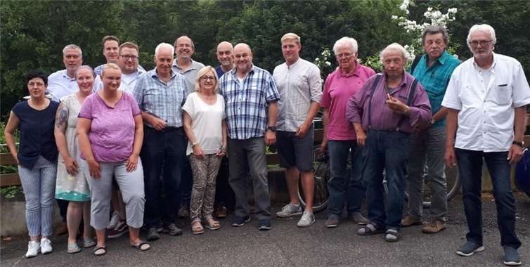 Die AG 60plus stellte sich bei der Vorstandssitzung vor. privat