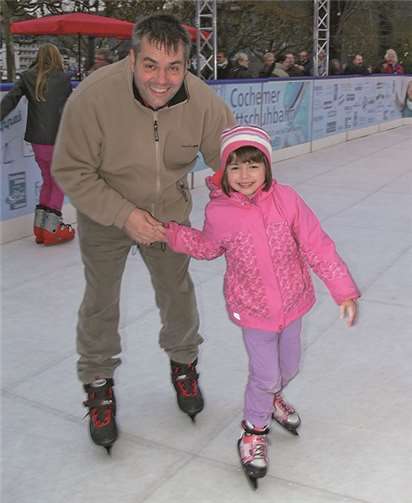 Die ARGE-Führung strebt auch in 2013 den erneuten Aufbau der Schlittschuhbahn an.