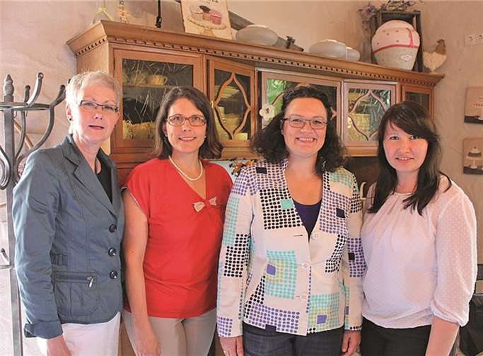 Die ASF-Frauen gemeinsam mit Andrea Nahles (2.v.r.). privat