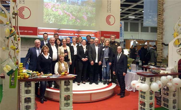 Die AW-Delegation zeigte regionale Produkte bei der Internationalen Grünen Woche in Berlin. Kreisverwaltung Ahrweiler