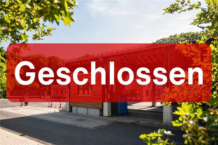 Die AWB-Anlagen sind am Samstag, 2. Mai, geschlossen.