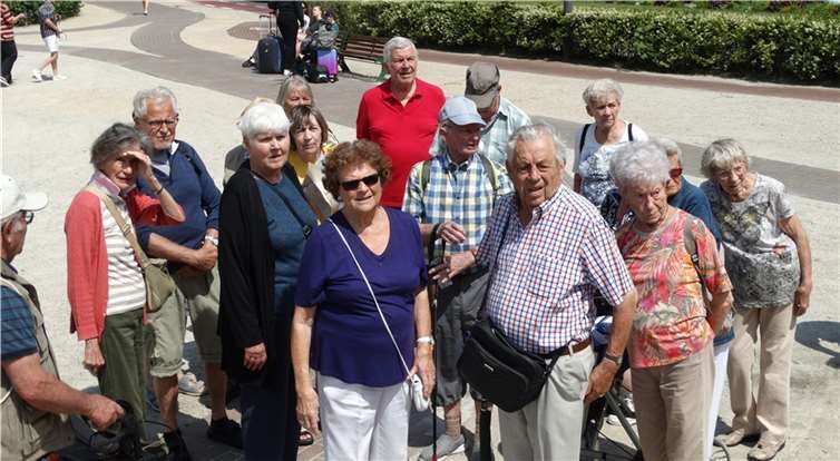 Die AWO Karthause während ihrer Reise in Belgien.Quelle: AWO Karthause