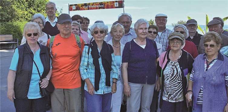 Die AWO-Reisegruppe erkundete die Region rund um den Bodensee. privat