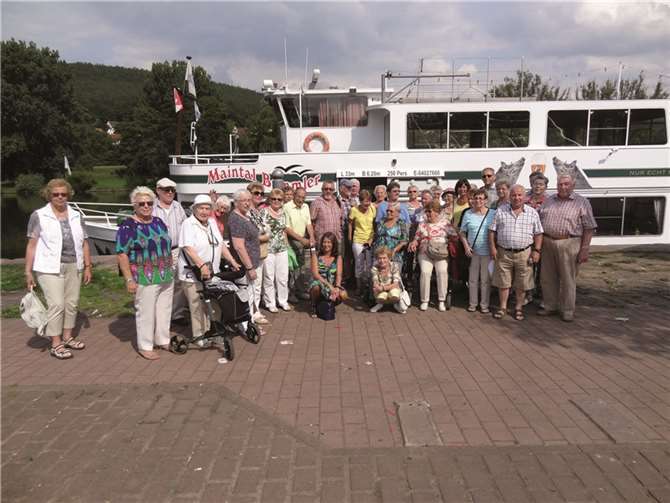 Die AWO-Reisegruppe genoss den mehrtägigen Ausflug in den „lieblichen Spessart“.privat