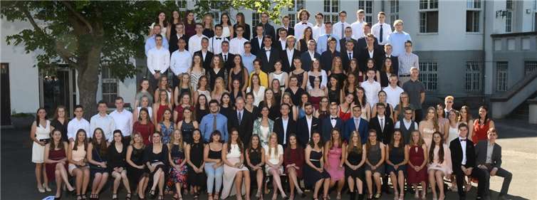 Die Abiturientia 2019 des St. Joseph-Gymamnasiums Rheinbach.Foto: privat