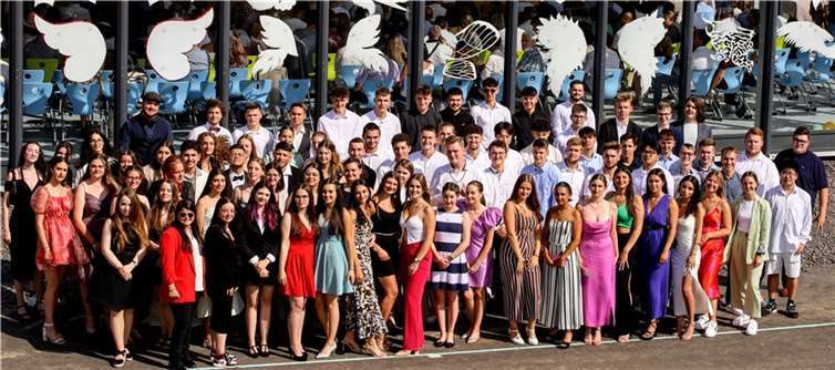 Die Abiturientia 2022 des Are-Gymnasiums.  Foto: privat