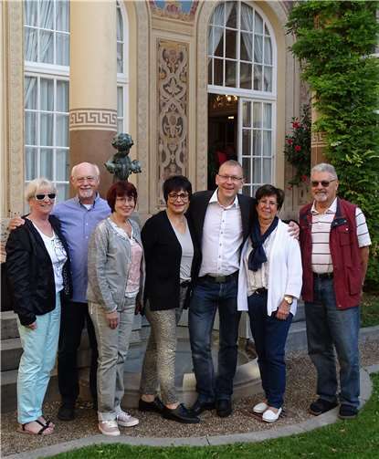 Die Abordnung aus dem Rosendorf Löhndorf.Foto: privat