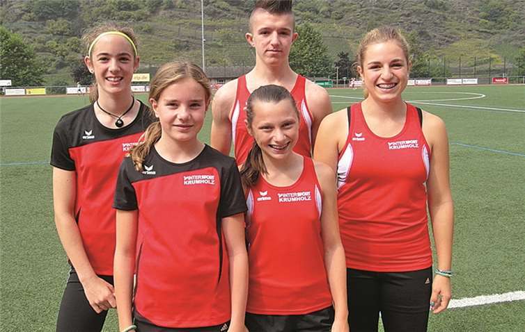 Die Abordnung des TSV Moselfeuer Lehmen gehörte zu den Gewinnern auf dem Cochemer Sportfest.privat