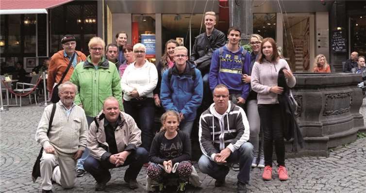 Die "Abschieds"-Tour der Kretzer Gugge Mol führte nach Cochem. privat