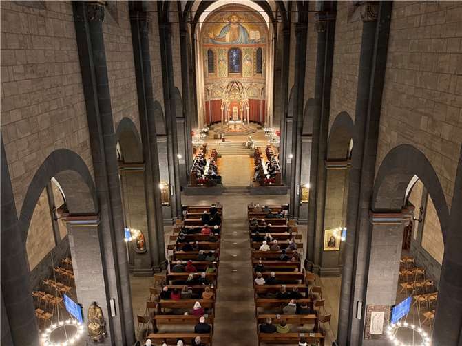 Die Abteikirche Maria Laach.  Foto: privat