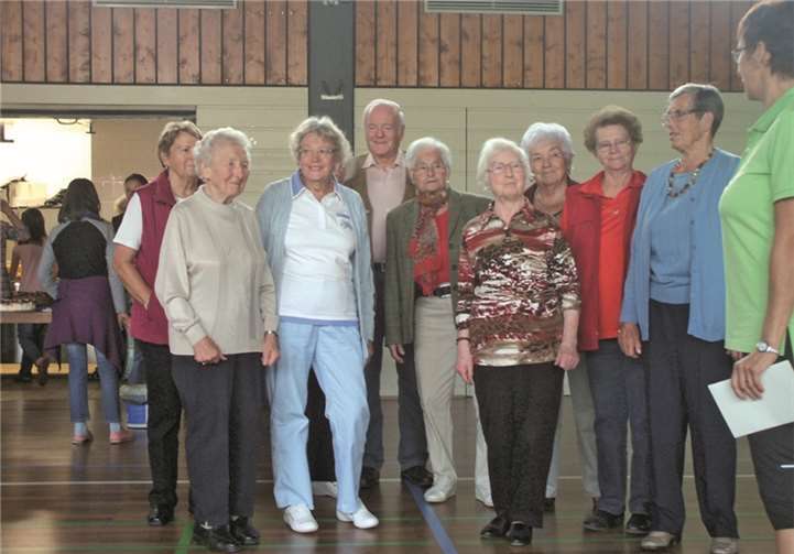 Die Abteilung Gymnastik des SV-Untermosel beim 45-jährigen Jubiläum in der Schlossberghalle Kobern-Gondorf.Privat