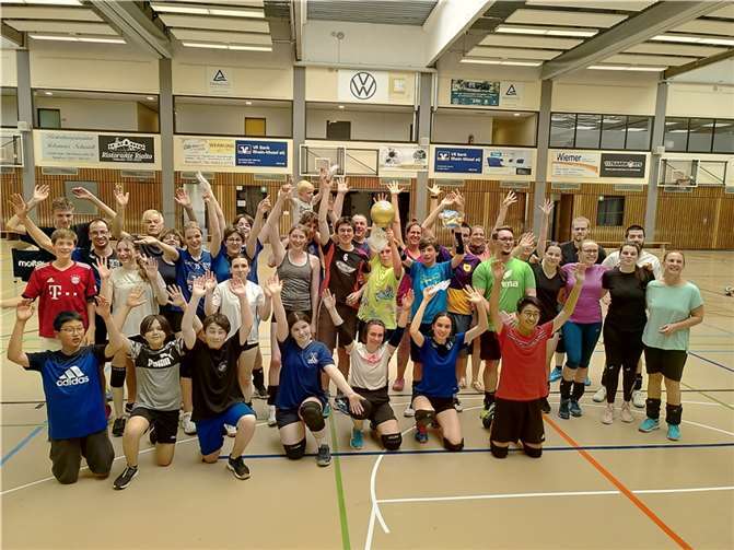 Die Abteilung Volleyball. Foto: privat