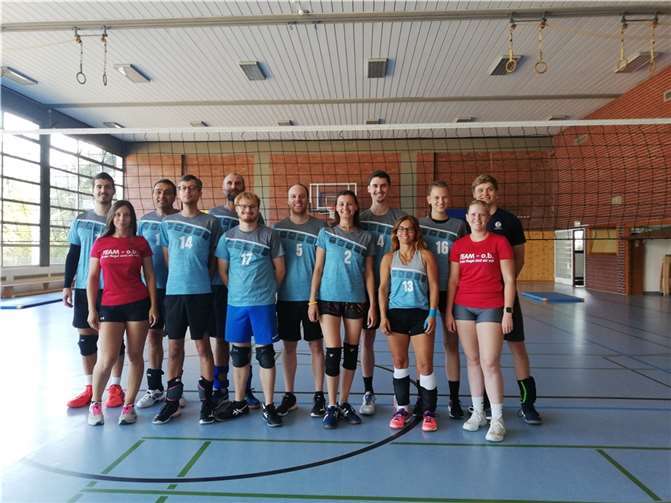 Die Abteilung Volleyball des Turnverein Remagen im Trainingslager. Quelle: TV Remagen