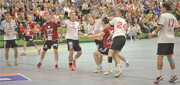 Die Abwehr der Gäste ging hart, aber in den meisten Fällen fair, zur Sache. privat