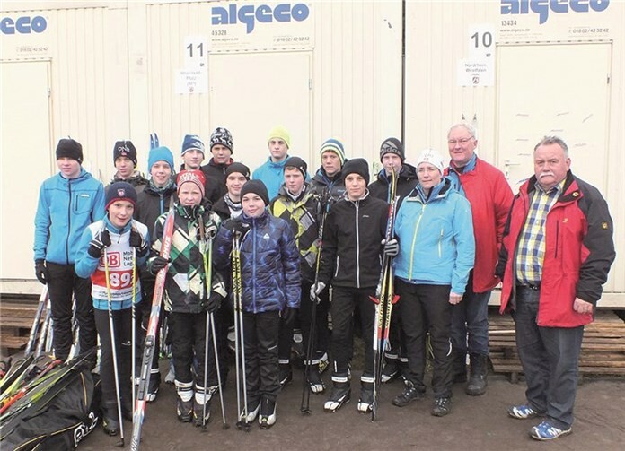 Die Adenauer Mannschaft beim Bundesfinale im Schwarzwald. privat
