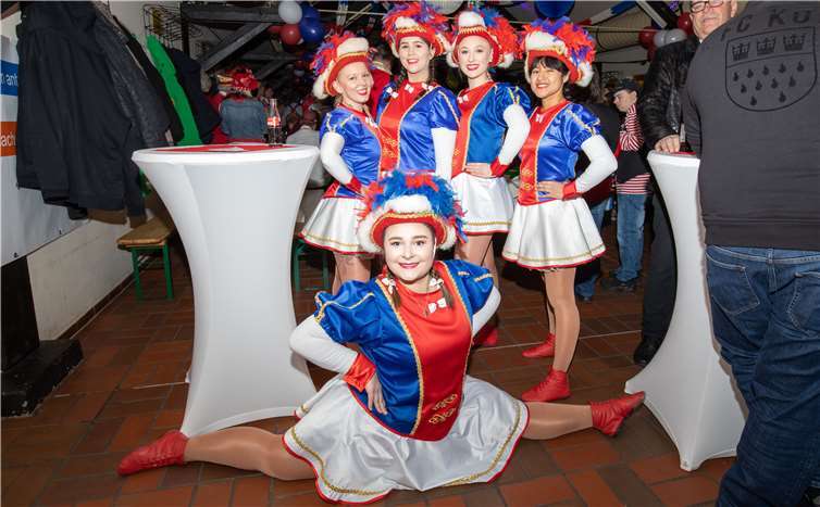 Die Adendorfer Damengarde überzeugten mit einem beeindruckenden Tanz.Copyright: CEW