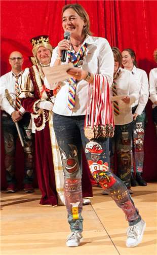 Die Adjutanten durften die Rede des Prinzen halten.