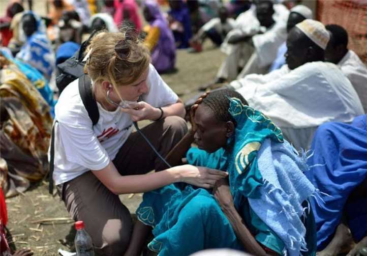 Die Ärzte ohne Grenzen im Einsatz. ÄoG