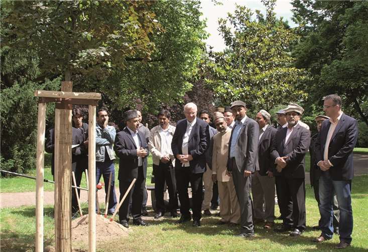 Baumspende der Ahmadiyya Muslim Jamaat
