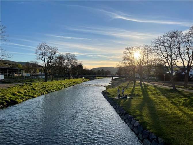 Die Ahr fast ein Jahr nach der Flut. Foto: ROB