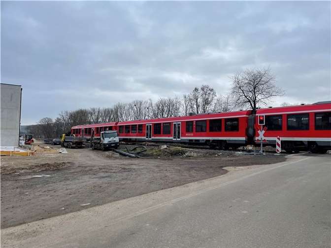 Die Ahrtalbahn bei Heppingen.  Foto: ROB